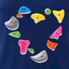 Lezenie na stene - srdce