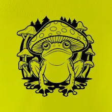 Goblincore čierna hubožaba Goblincore čierna hubožaba