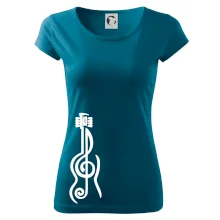 Husľový kľúč gitara Husľový kľúč gitara