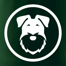 Bradáč v koliesku na prsníku