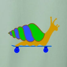 Šnek na skateboardu (Moňas)