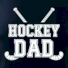 Hockey dad prekrížený