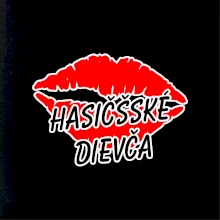 Hasičšské dievča pery