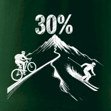 Narodeniny cyklista a lyžiar 30