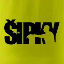 Šípky - nápis so šípkarom