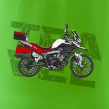 Cestovná enduro červená Cestovná enduro červená