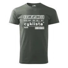 Čiarový kód - cyklista