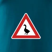 Dopravná značka - Pozor hus