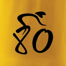 Cyklista oslavuje osemdesiatiny  (80)