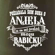 Požiadala som Boha o anjela a on mi poslal moju babičku