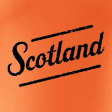 Scotland Vintage nápis