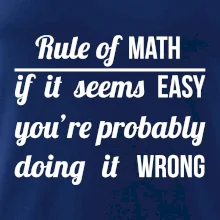 Rule of math Rule of math