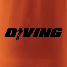Diving nápis potápač