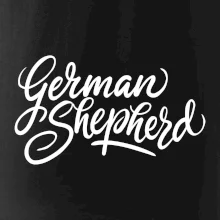 German shepherd - nápis okrasny - nápis okrasný