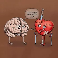 Mozog a srdce - poučenie (Hana-creative)