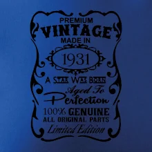 Vintage Etiketa - 1931