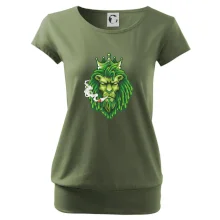 Zhulený lev zelený