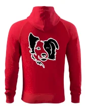 Border kólia obrys hlavy