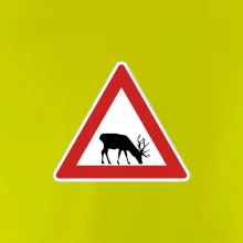 Dopravná značka - Pozor žreb