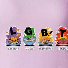 LGBT - Lasagne, Guláš, Bramborák, Tatarák