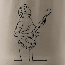 Gitarista jedným ťahom Gitarista jedným ťahom