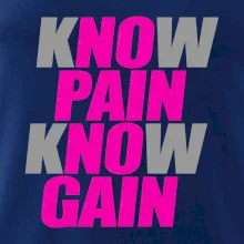 Know Pain, Know Gain Know Pain, Know Gain
