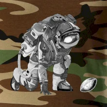 Americký futbal astronaut