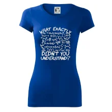 What exactly didnt you understand Chemistry What exactly didnt you understand Chemistry