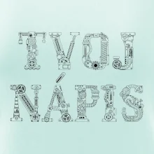 Steampunk vlastný nápis Steampunk vlastný nápis