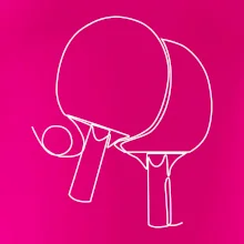 Rakety na stolný tenis jedným ťahom Rakety na stolný tenis jedným ťahom