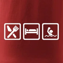 Eat sleep vodné pólo v rade