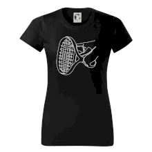 Tenisová raketa jedným ťahom