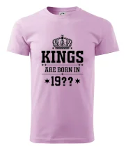 Kings are born in vlastný ročník