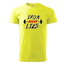 Iron never lies