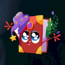 Kreslená kniha kúzelná