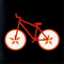 Bicykel Jablko (Moňas)