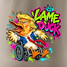 Trump lame duck graffiti