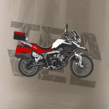 Cestovná enduro červená Cestovná enduro červená