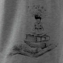 Čitateľ - ruka kreslená Čitateľ - ruka kreslená