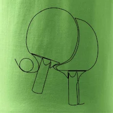 Rakety na stolný tenis jedným ťahom