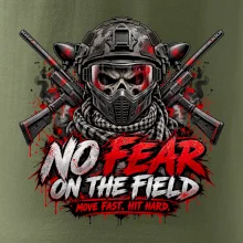 Lebka bojovníka – No Fear paintball