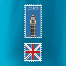 Londýn známka farebná