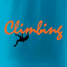 Climbing písací text Climbing písací text