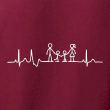 EKG rodina a dvaja chlapci