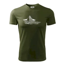 Letná romantika - papierová loďka