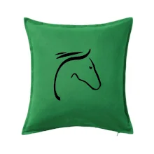 Kôň - hlava silueta