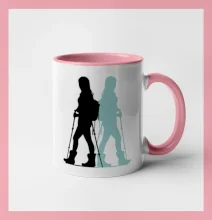 Nordic walking figúry - žena