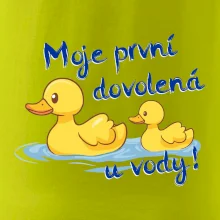 Moje první dovolená u vody - kluk