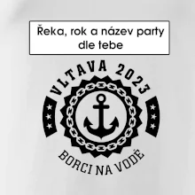 K vode - kotva (vlastný nápis)