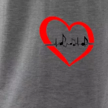 Moje srdce bije pre hudbu - srdce malé